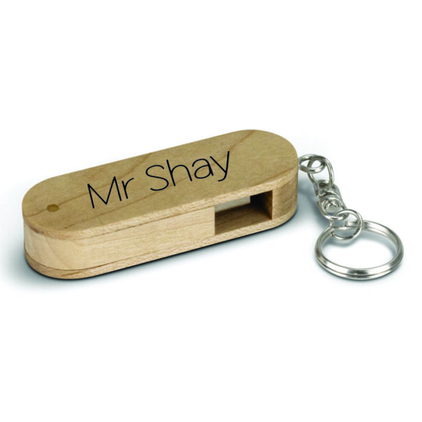 USB keyring, personalised teacher gift