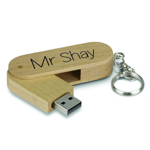 USB keyring, personalised teacher gift