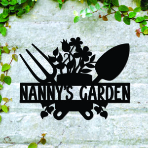 personalised garden sign