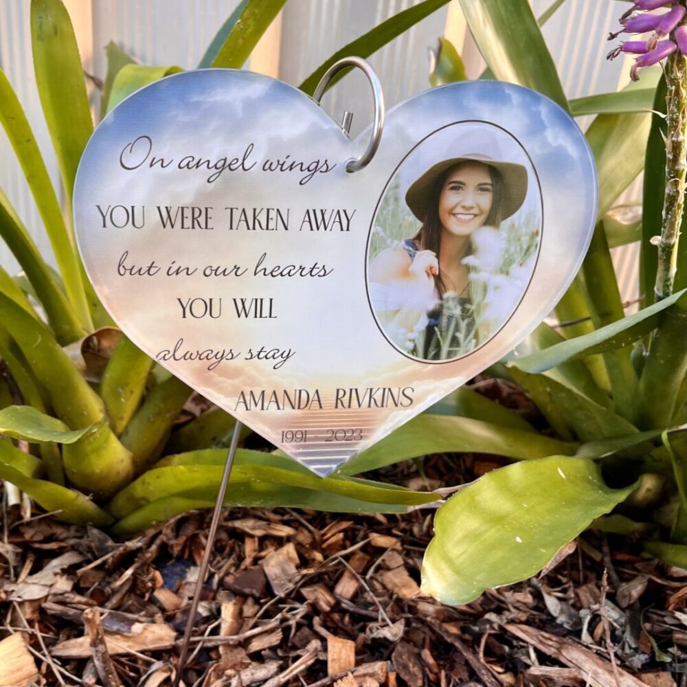 memorial garden plaque