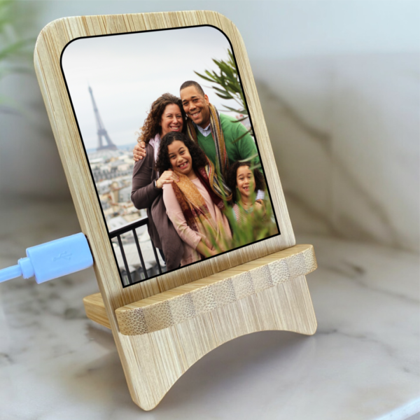 wireless charging phone stand, fathers day gift