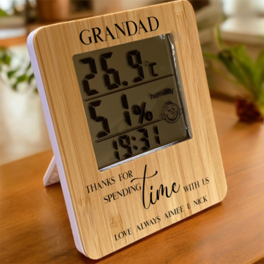 fathers day gift. weather station