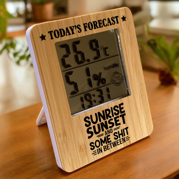 fathers day gift. weather station