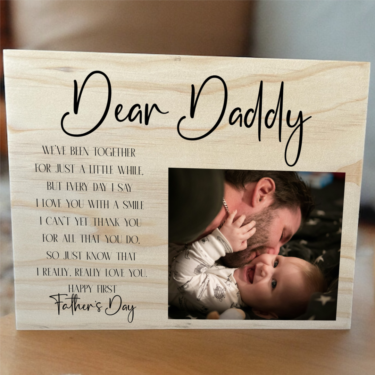 first fathers day photo gift